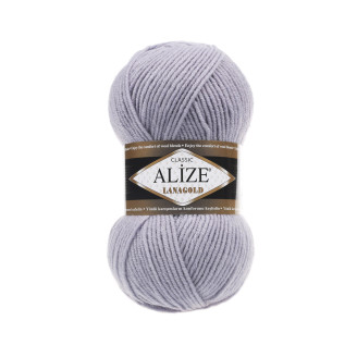 Alize Lana Gold №200 (500г.) Сіро-блакитний