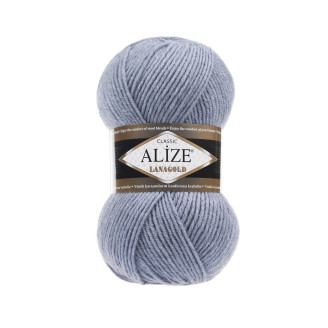Alize Lana Gold №221 (500г.) Світлий джинс.