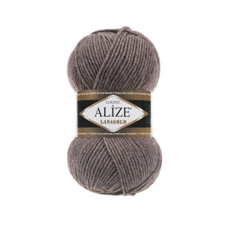 Alize Lana Gold №240 (500г.) Коричневий меланж