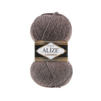 Alize Lana Gold №240 (100г.) Коричневий меланж