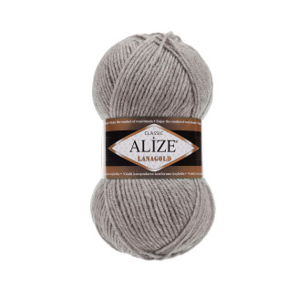 Alize Lana Gold №283 (100г.) Сіро-бежевий