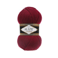 Alize Lana Gold №390 (500г.) Вишня.