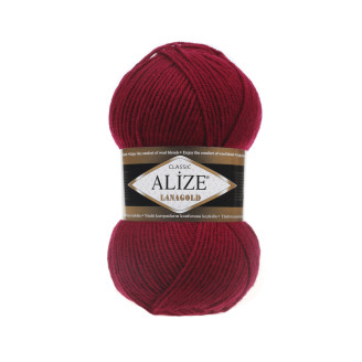 Alize Lana Gold №390 (500г.) Вишня.