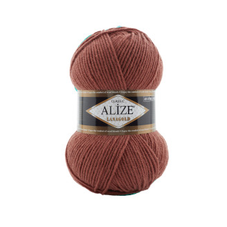 Alize Lana Gold №565 (500г.) Темно-бежевий.