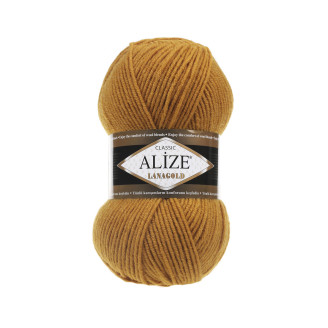 Alize Lana Gold №645 (100г.) Гірчиця.
