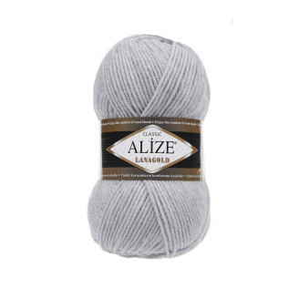 Alize Lana Gold №684 (500г.) Попелястий меланж.