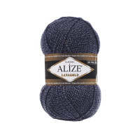 Alize Lana Gold №901 (100г.) Синій-меланж.