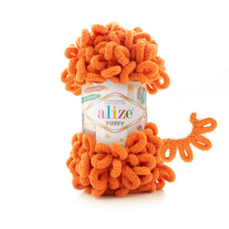 Alize Puffy №06 (100г.) Помаранчевий