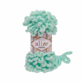 Alize Puffy №19 (100г.) Світло бірюзовий.