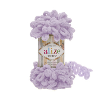 Alize Puffy  №27 (100г.) Світло бузковий.