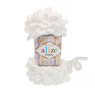 Alize Puffy №55 (100г.) Білий