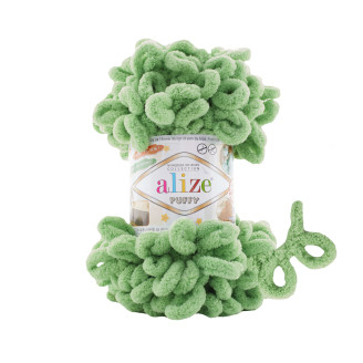 Alize Puffy №103 (100г.) Пастельно-салатовий.