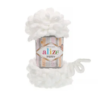 Alize Puffy №055 (білий)