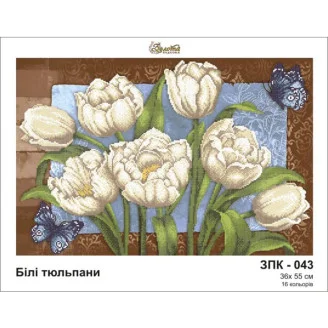 ЗПК-043 Білі тюльпани